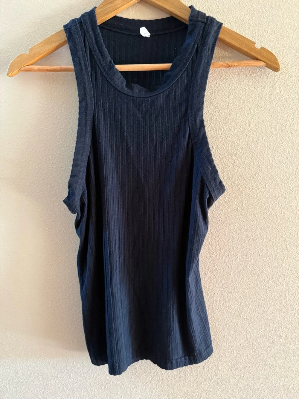 FP Movement by Free People Black Ribbed Tank